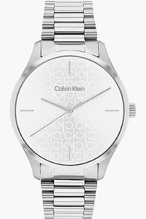 Calvin Klein All-Over-Monogramm-Armbanduhr