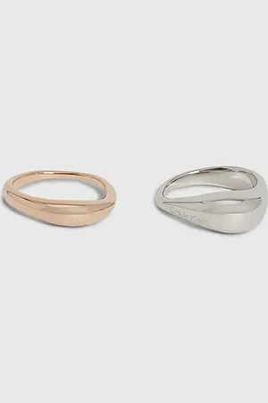 Calvin Klein Zweifarbiges 2-teiliges Ring-Set