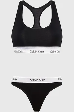 Calvin Klein Set Bralette und String - Modern Cotton