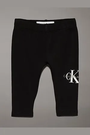 Calvin Klein Schmale Baby-Leggings mit Logo