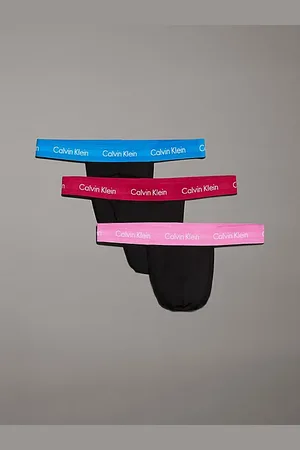 Calvin Klein 3er-Pack Strings - Cotton Stretch