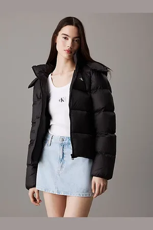 Calvin Klein Kurze Daunen-Steppjacke
