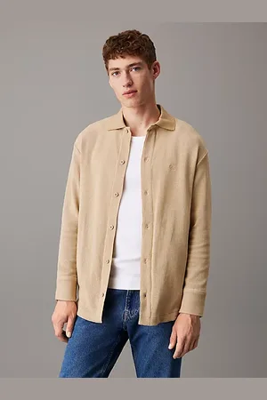 Calvin Klein Lässiges Hemd aus strukturiertem Jersey