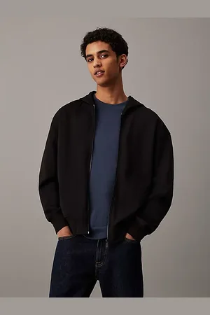 Calvin Klein Relaxed Hoodie mit Reißverschluss