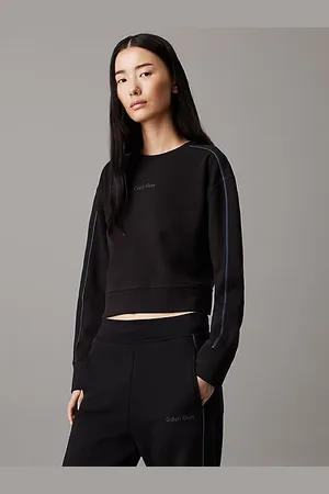 Calvin Klein Lounge-Sweatshirt aus Baumwoll-Fleece