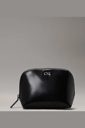 Calvin Klein Glänzende Kosmetiktasche