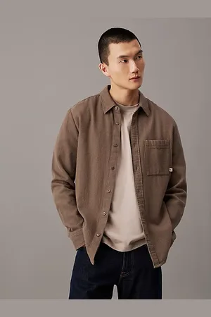 Calvin Klein Hemd aus Baumwoll-Flanell