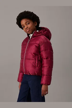 Calvin Klein Steppjacke mit Kapuze und Logo
