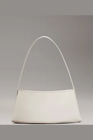 Calvin Klein Kleine Schultertasche aus Spazzolato-Leder