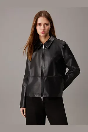 Calvin Klein Lässige Lederjacke