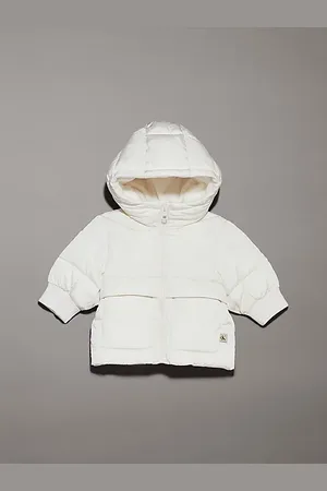 Calvin Klein Baby-Steppjacke mit Kapuze
