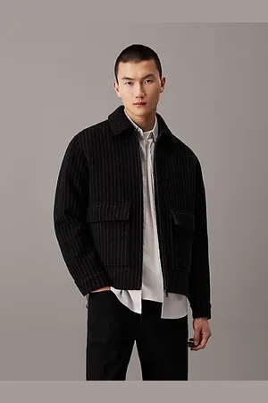 Calvin Klein Lässige Jacke aus Wollgemisch