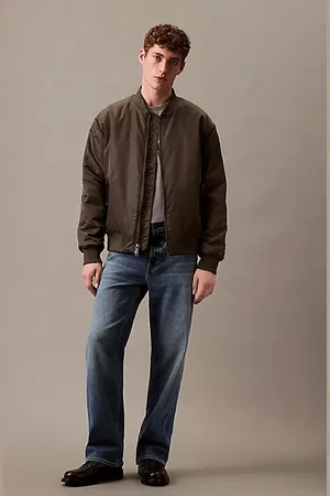 Calvin Klein Gefütterte Nylon-Bomberjacke