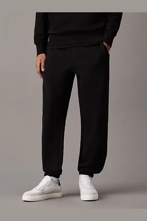 Calvin Klein Gerade geschnittene Jogginghose aus schwerem Fleece