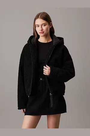 Calvin Klein Lässige, gefütterte Sherpa-Jacke