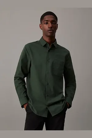 Calvin Klein Gebürstetes Flanellhemd