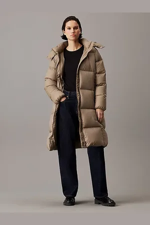 Calvin Klein Langer Daunen-Steppmantel