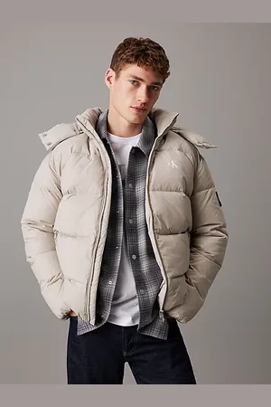Calvin Klein Daunen-Steppjacke mit Kapuze