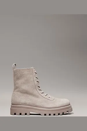 Calvin Klein Wildleder-Boots mit Noppen für den Winter