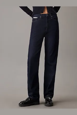 Calvin Klein High Rise Straight Jeans