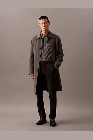 Calvin Klein Schmale Hose aus Wollgemisch