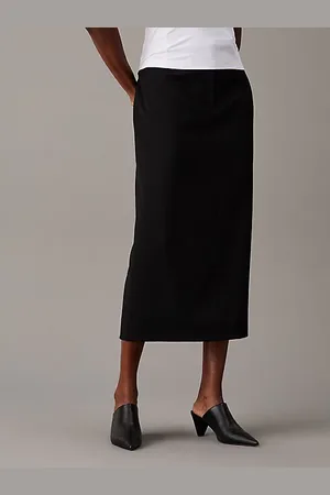 Calvin Klein Lässiger Midi-Bleistiftrock