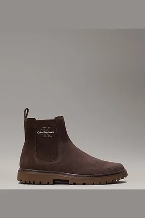 Calvin Klein Chelsea-Boots aus Wildleder