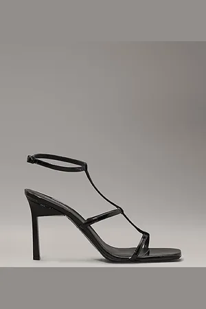 Calvin Klein Römer-Sandalen mit Absatz aus Leder