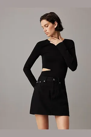 Calvin Klein Schmaler Pullover mit Cut-outs