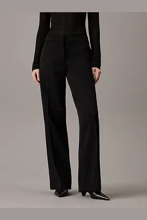 Calvin Klein Gerade Smoking-Hose aus Twill