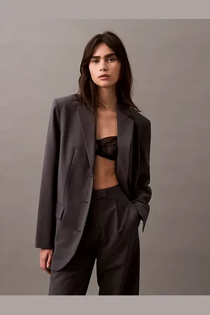 Calvin Klein Blazer aus einer tropischen Wollmischung