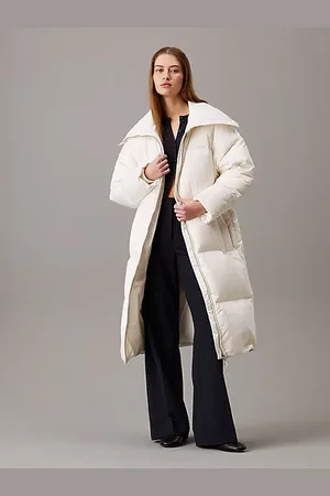 Calvin Klein Lässiger, gefütterter Daunenmantel