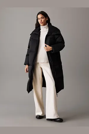 Calvin Klein Lässiger, gefütterter Daunenmantel