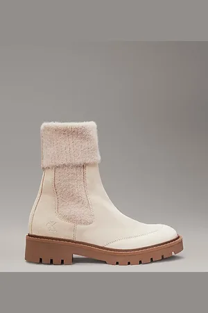 Calvin Klein Chelsea-Boots aus Wildleder für den Winter