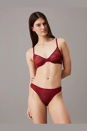 Calvin Klein String - Sheer Marquisette