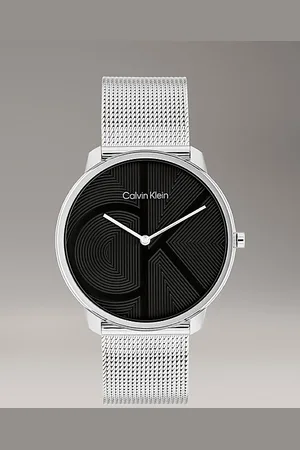 Calvin Klein Automatikuhr mit Skelett-Zifferblatt - CK Iconic