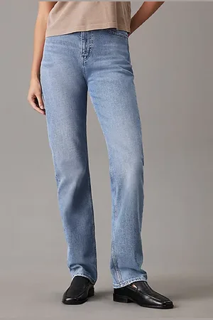 Calvin Klein High Rise Straight Jeans
