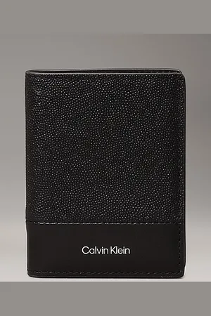 Calvin Klein Schmales Portemonnaie aus Leder