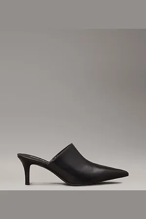 Calvin Klein Mules aus Leder mit Stiletto-Absatz