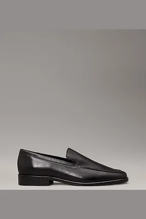 Calvin Klein Loafers aus Leder mit quadratischer Spitze