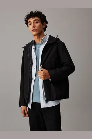 Calvin Klein Jacke mit Kapuze aus technischem Twill