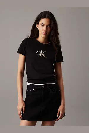 Calvin Klein Schmales Monogramm-T-Shirt