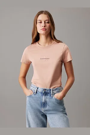Calvin Klein Schmales Monogramm-T-Shirt