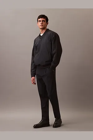 Calvin Klein Weiche, maßgenau Hose mit Bundfalten