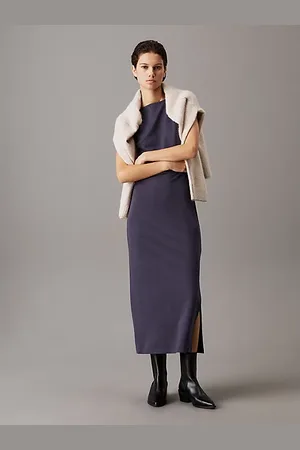 Calvin Klein Milano-Jersey-Kleid mit Cut-out-Detail