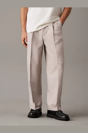 Calvin Klein Lässige, maßgenaue Hose aus Twill