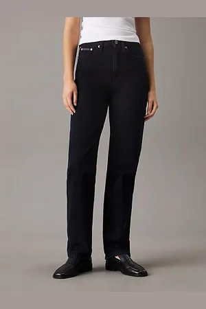 Calvin Klein High Rise Straight Jeans