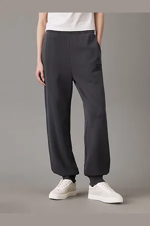 Calvin Klein Ausgewaschene Jogginghose aus Baumwoll-Frottee