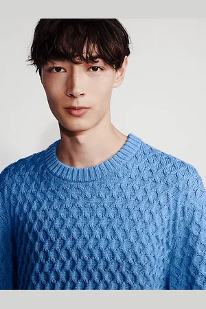 Calvin Klein Pullover aus Merinowolle mit Rundhalsausschnitt
