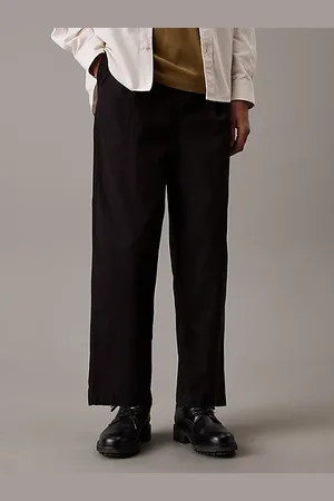 Calvin Klein Lässige cropped Baumwoll-Hose